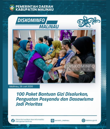 100 Paket Bantuan Gizi Disalurkan, Penguatan Posyandu dan Dasawisma Jadi Prioritas