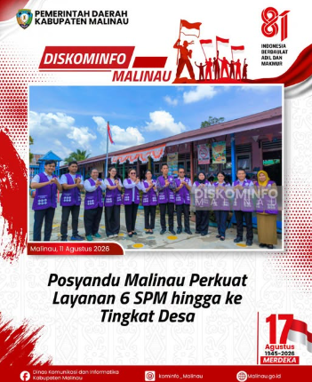 Posyandu Malinau Perkuat Layanan 6 SPM hingga ke Tingkat Desa